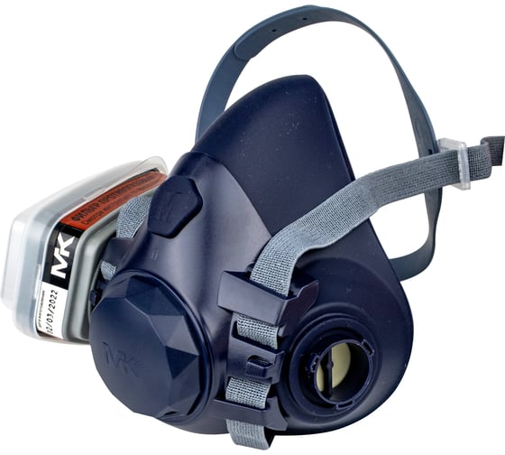 Изображение товара Полумаска из изолирующих материалов МК (12242) модель 75, цвет темный, размер S МК75S