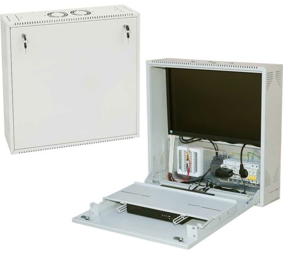 Изображение товара Шкаф для компонентов системы видеонаблюдения SLT ШНВ-1 10485