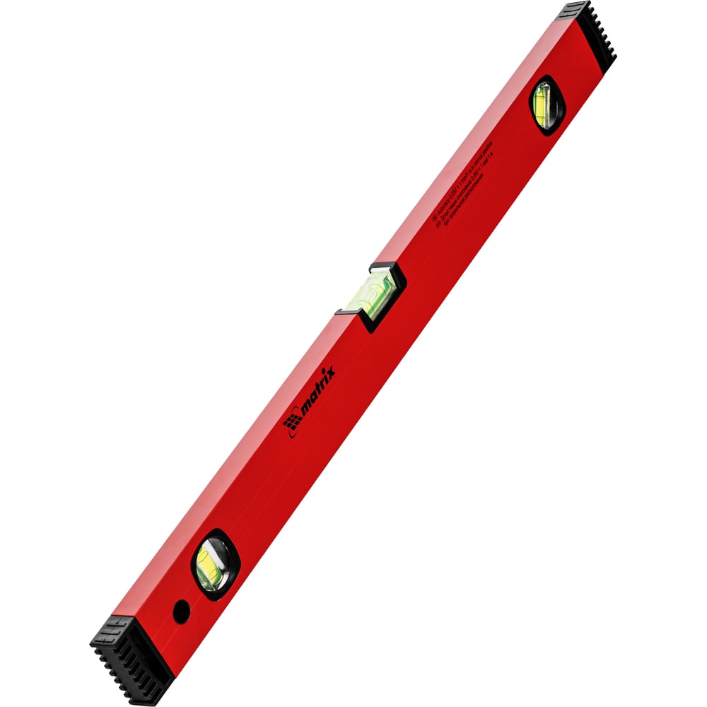 Изображение товара Алюминиевый уровень 600 мм MATRIX 33606 профессиональный строительный уровень