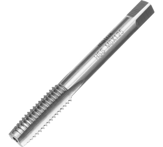 Изображение товара Ручной метчик М8х1.25 мм MATRIX 76677