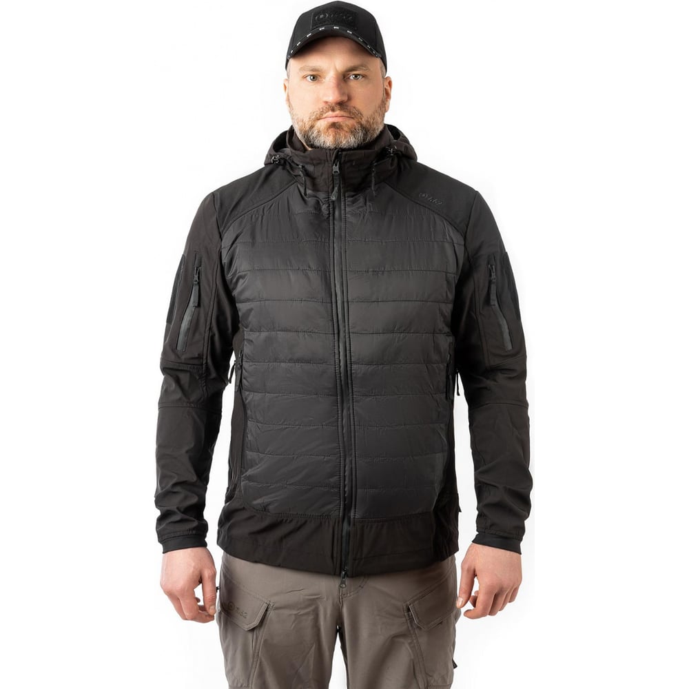 Куртка 7.62 Bastion черная, Софт-шелл, р. 48-50/L, рост 182-188 4610097049491