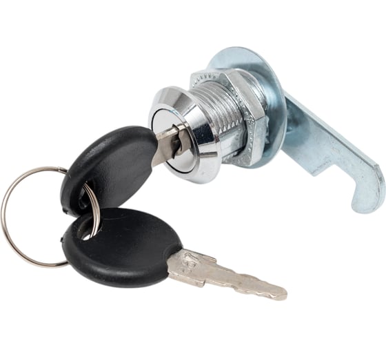 Изображение товара Почтовый замок MFK-TORG длинная резьба, круглый пластиковый ключ Z/P0706
