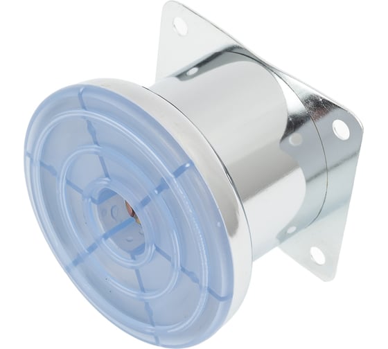 Изображение товара Мебельная ножка MFK-TORG цилиндр, низ хром, диаметр 50 мм, высота 50 мм, хром 04 01 021 НЦ 5005 Х