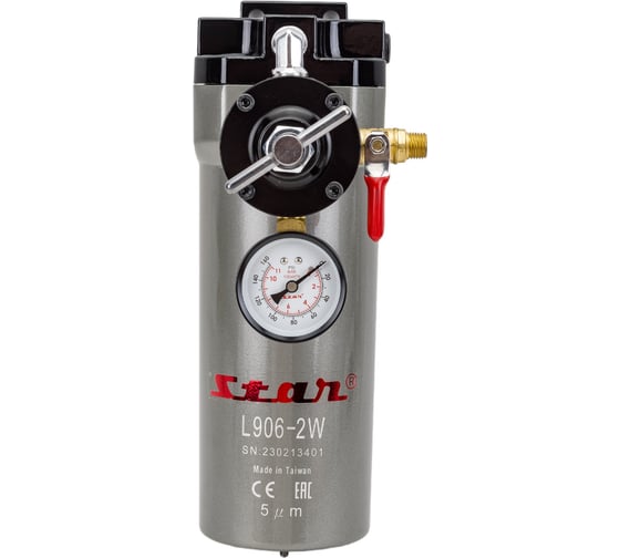 Изображение товара Влагомаслоотделитель Star L906 с полуавтоматической системой сброса конденсата Radex L906-2w