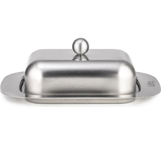 Изображение товара Масленка Lara нержавеющая сталь, матовая полировка LR00-38