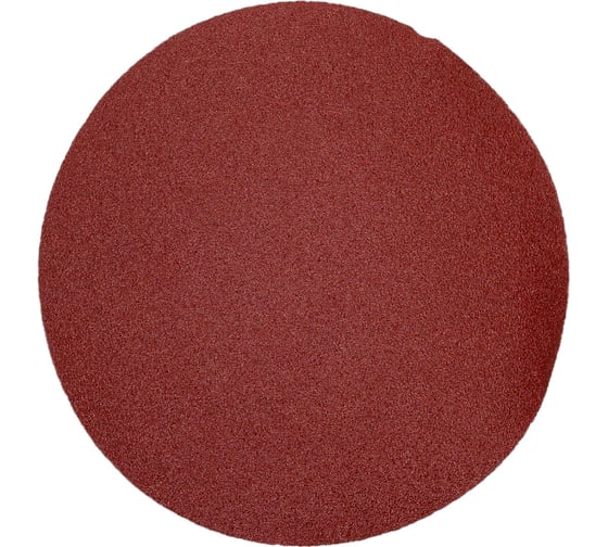 Изображение товара Диск абразивный на ворсовой основе на липучке, без отверстий, P120, 125 мм, 10 шт KRANZ KR-91-1148