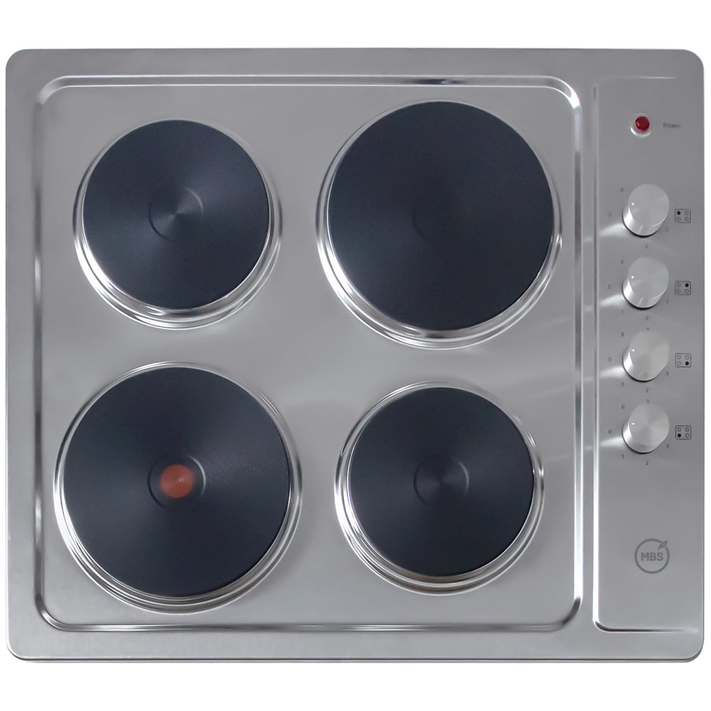Изображение товара Электрическая варочная поверхность MBS PE-610 5026 нержавеющая сталь 4 конфорки