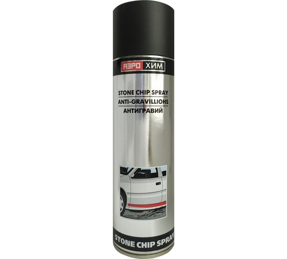 Изображение товара Антигравий Аэрохим черный, 650мл AR-112