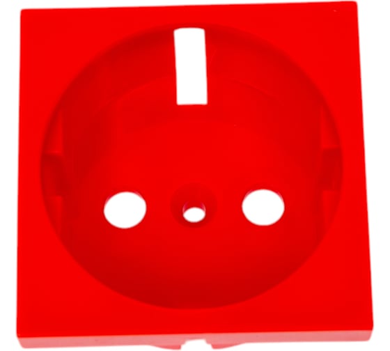 Изображение товара Лицевая панель электрической розетки NewMaX Mosaic NM-EL45x45/T-RD