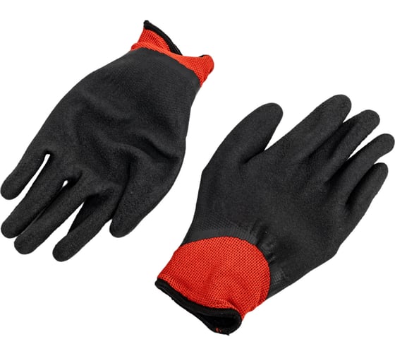 Изображение товара Зимние перчатки с рельефным покрытием из латекса СВС Рустик р.10 23-600