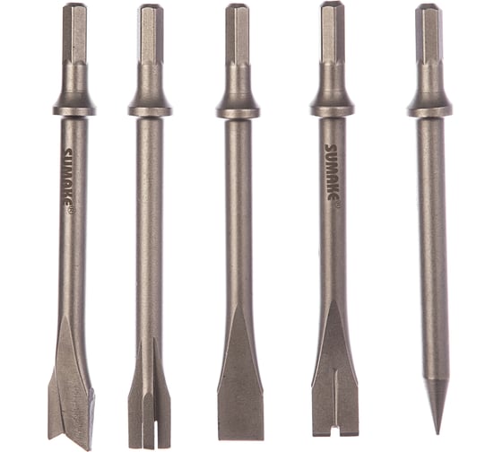 Изображение товара Набор пневмозубил ST-2004/H (5 шт) SUMAKE 7354