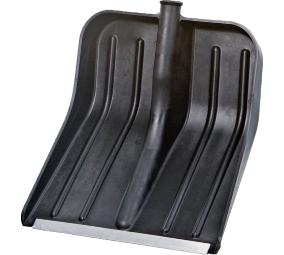 Изображение товара Лопата для снега Berossi люкс без черенка, черная ЛС 00205000