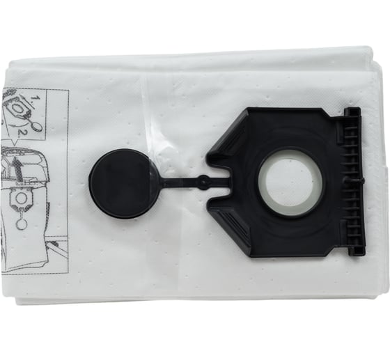 Изображение товара Фильтр-мешок флисовый (5 шт.; 30 л; класс пыли М) Karcher 2.889-154.0