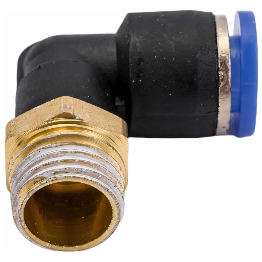 Изображение товара Фитинг Г- образный трубка 8 мм, резьба наружная 1/4" Pegas pneumatic 5902