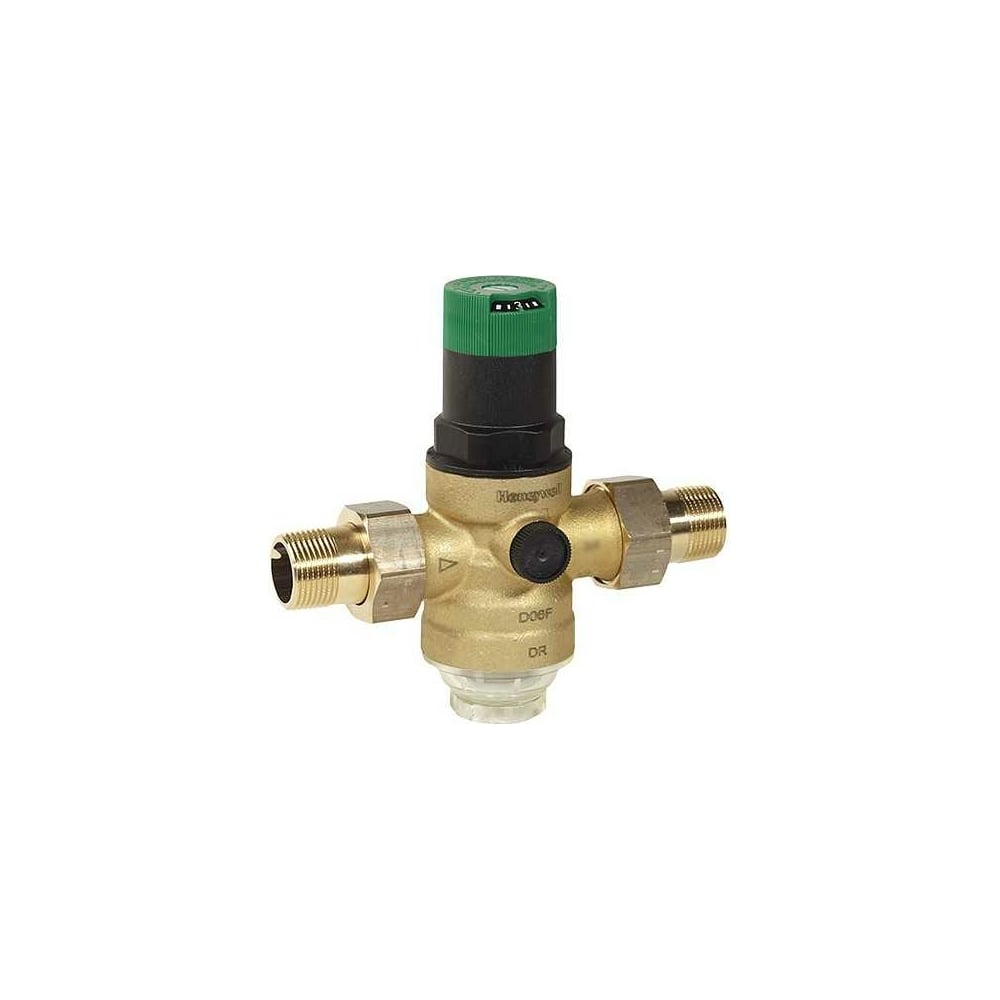 Клапан понижения давления Honeywell на холодную воду, диапазон регулировки 1.5-6 атм,D06F-1 1/4''A D06F-11/4A