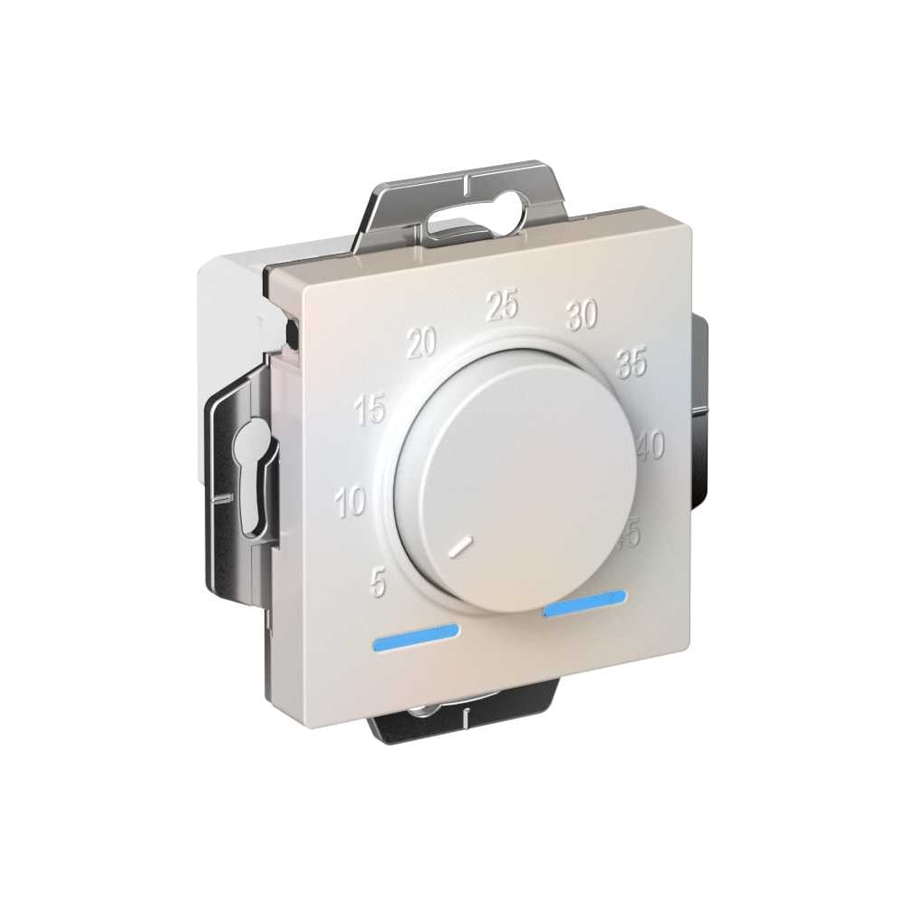 Изображение товара Электронный термостат теплого пола Systeme Electric AtlasDesign 10A механический жемчуг