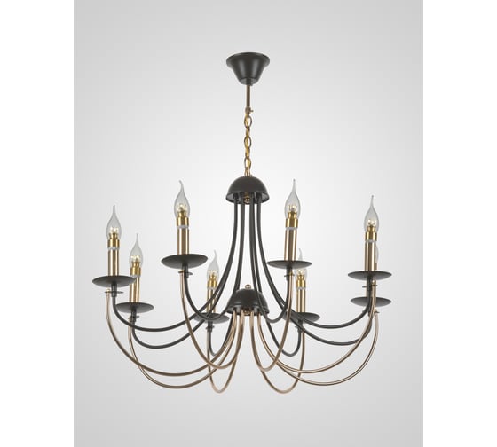 Изображение товара Подвесная люстра Мелодия Света PP5525-8 CF+GD 000030011