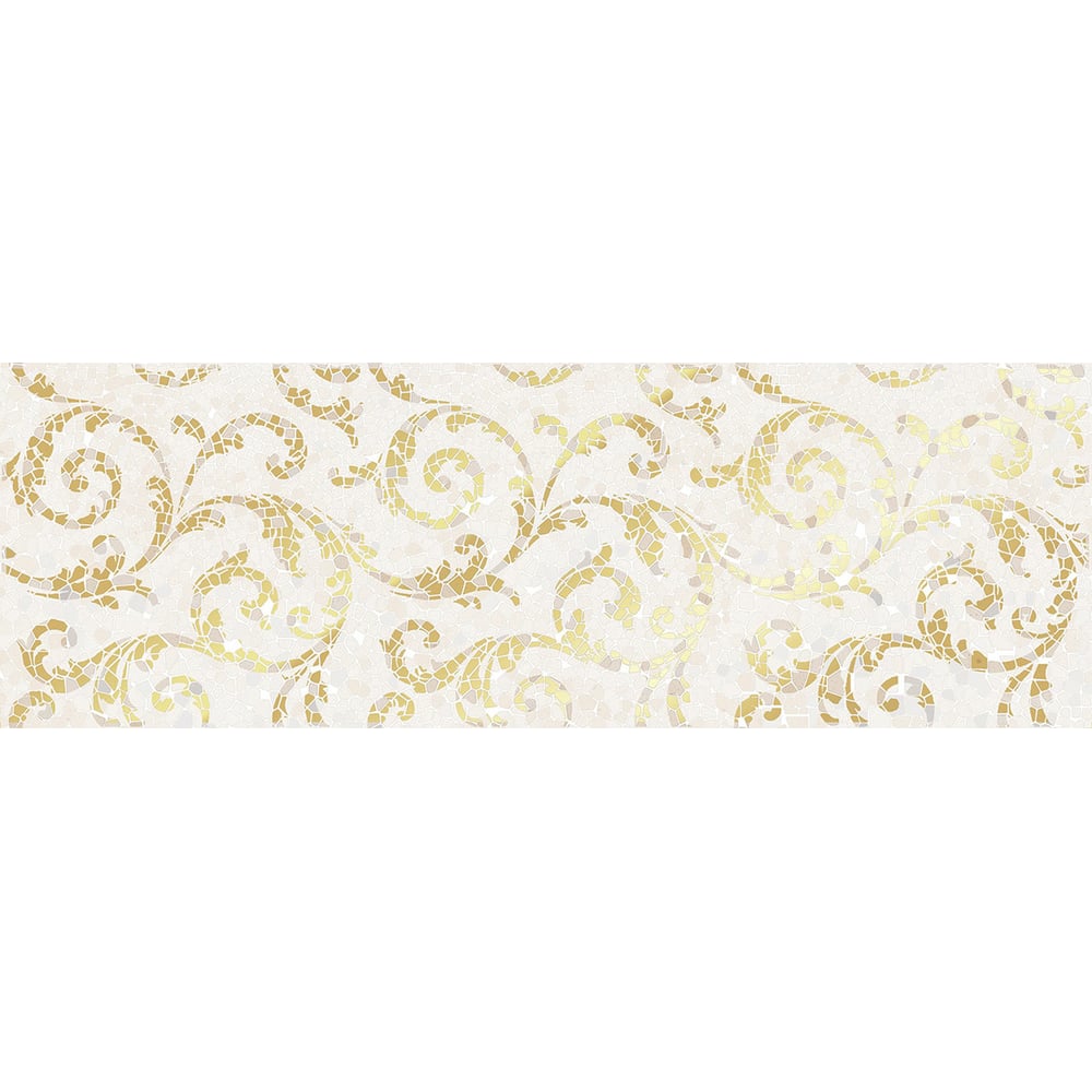 Изображение товара Декор Нефрит-Керамика Риф бежевый 200x600 мм - завиток, полированная поверхность