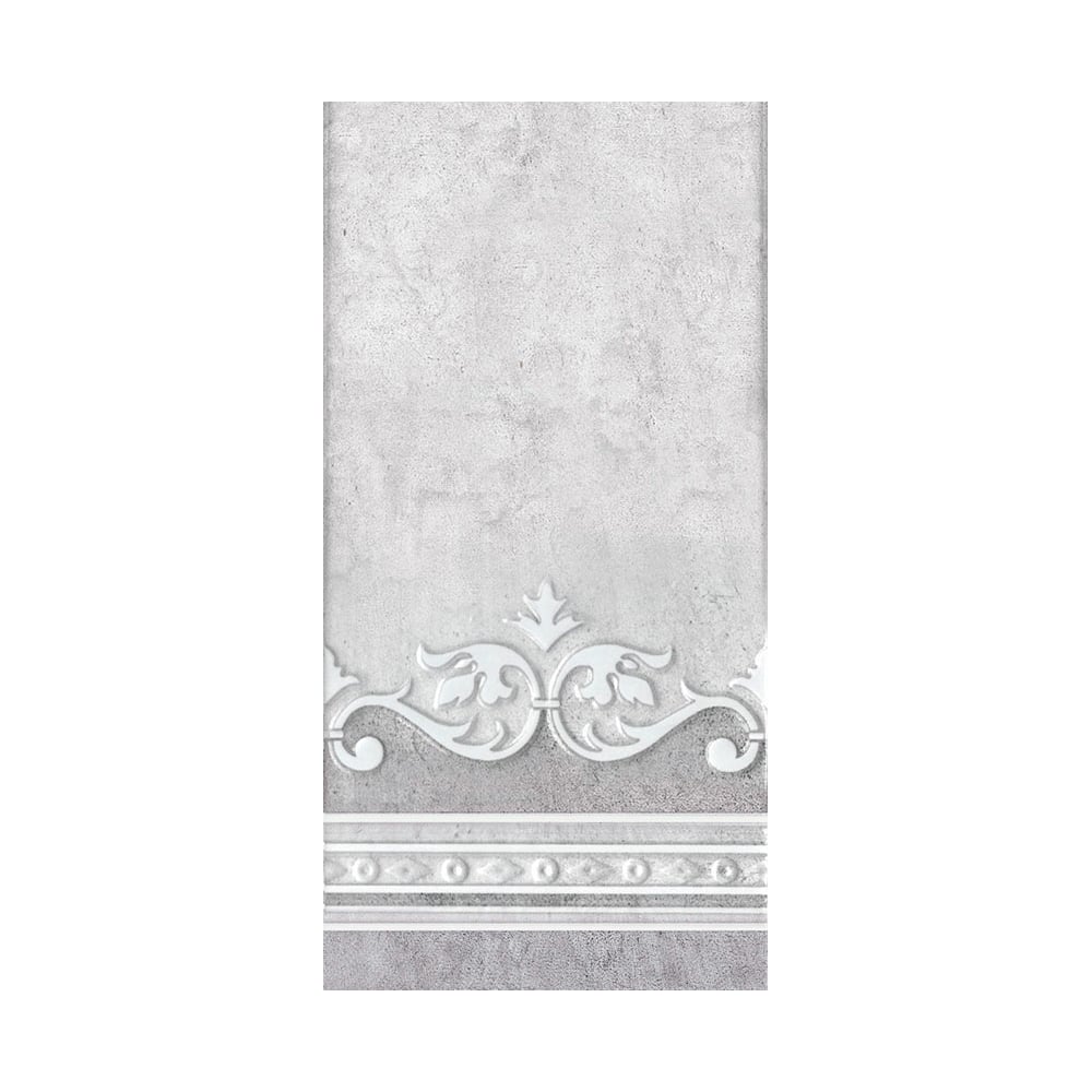 Изображение товара Настенная керамическая плитка Нефрит-Керамика Преза 20x40 см серый 15 шт