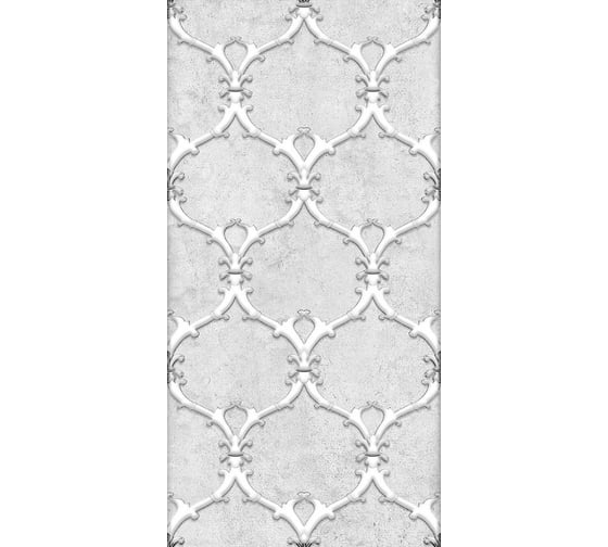 Изображение товара Декор Нефрит-Керамика Преза 04-01-1-08-03-06-1017-1 (серый; 20x40 см; 1 шт.) СК000020415