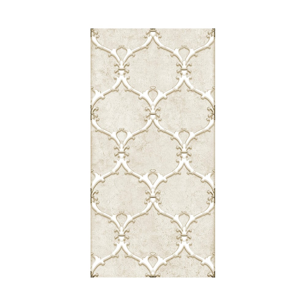 Изображение товара Керамический декор для стен Преза 20x40 см табачный матовый