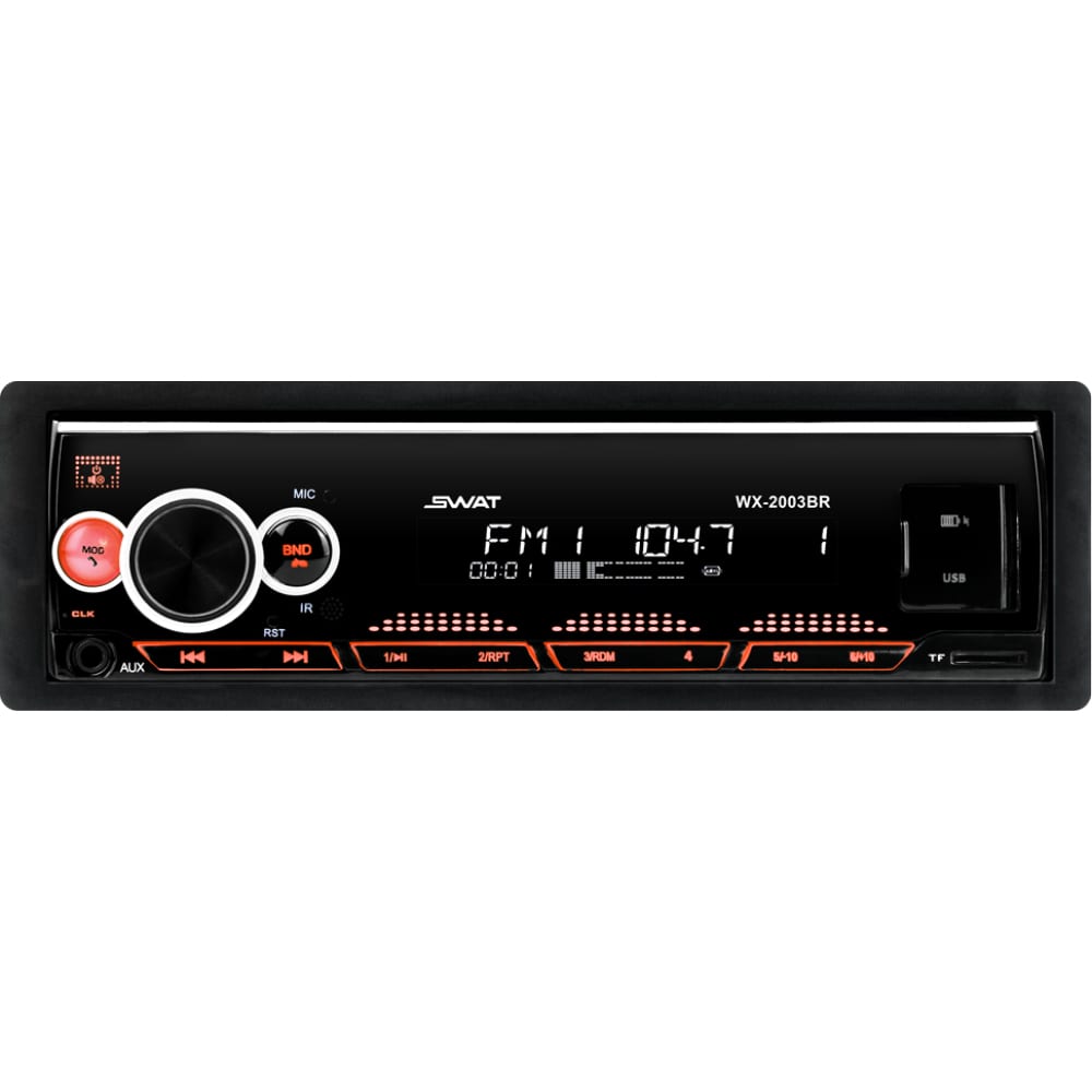 Автомобильный медиа ресивер SWAT 7 дюймовый автомобильный стерео bt mp5 плеер fm радиоприемник с carplay android auto