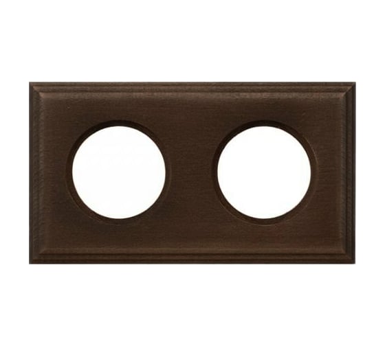 Изображение товара 2-х постовая рамка Bironi (винтаж) с.м. bf4 BF4-620-18