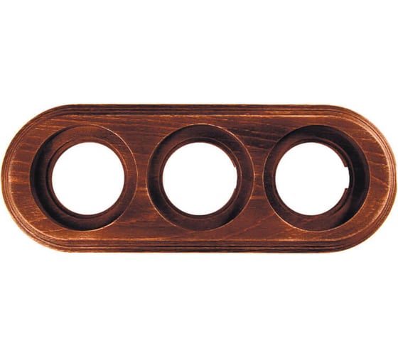 Изображение товара 3-х постовая рамка Bironi старое дерево, на бревно 280мм BFC28-630-17