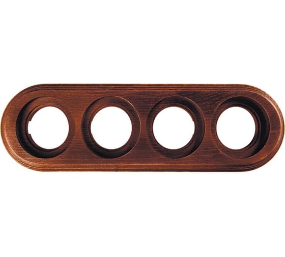 Изображение товара 4-х постовая рамка Bironi старое дерево, на бревно 280мм BFC28-640-17