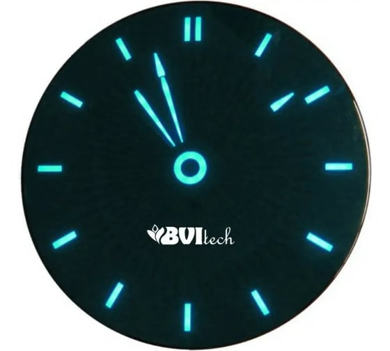 Изображение товара Сетевые часы BVItech синий/черный BV-111BKx