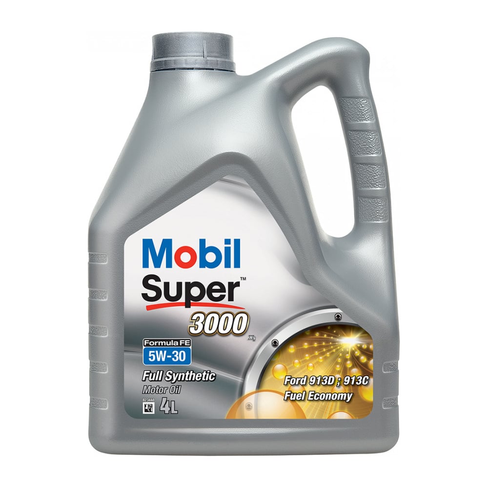 Моторное масло MOBIL 5W-30 151527 SUPER 3000x1F-FE 5W-30 4L - фото 1