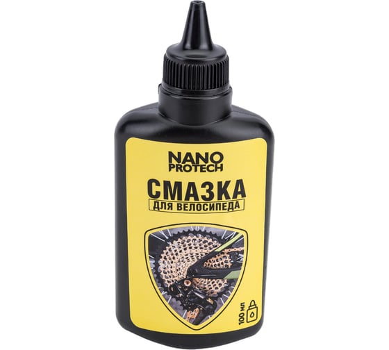 Изображение товара Смазка для велосипеда 100 мл масленка Nanoprotech NPGVS0035