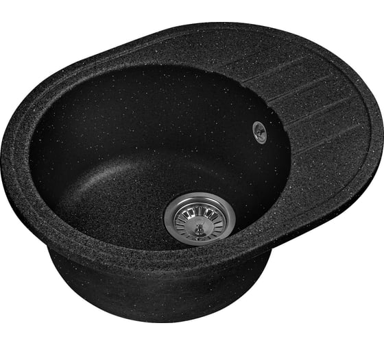 Изображение товара Мойка из искусственного камня AV Engineering Rio черный AV580450RBKA