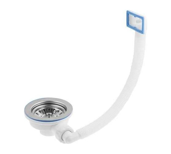 Изображение товара Выпуск для сифона AV Engineering 3 1/2, прямоугольный перелив, длина винта 45 мм AVE129710