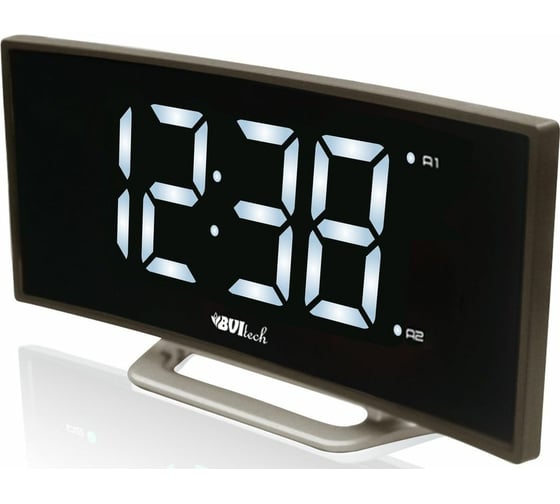 Изображение товара Сетевые часы BVItech белый/черный BV-412WKS