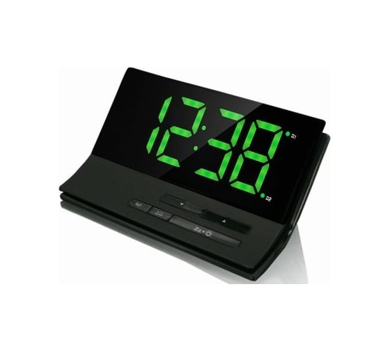Изображение товара Сетевые часы BVItech зеленый/черный BV-417GKK