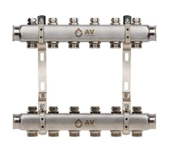 Изображение товара Коллекторная группа AV Engineering AVE162, 6 выходов AVE16200106