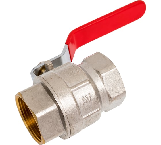 Изображение товара Шаровой кран AV Engineering 1 1/4", PN25, с внутренней резьбой, ручка AVE090114