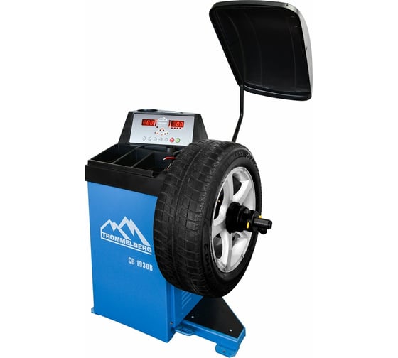 Изображение товара Балансировочный станок для колес до 70 кг TROMMELBERG автоматический ввод диаметра и дистанции CB1930B