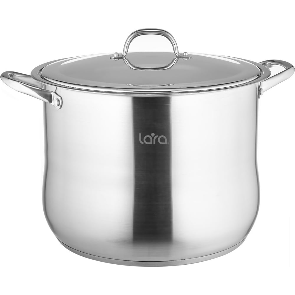 Изображение товара Кастрюля Lara из нержавеющей стали 34x25 см с крышкой