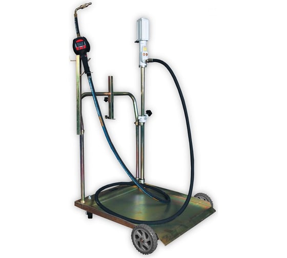 Изображение товара Маслораздаточная мобильная установка с пневмонасосом и электронным расходомером Trommelberg UZM12990