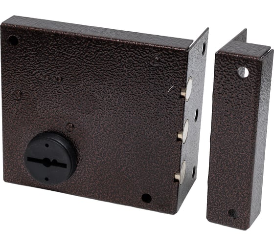 Изображение товара Накладной замок Эльбор КРЕМЕНЬ 1.04.52.КМА