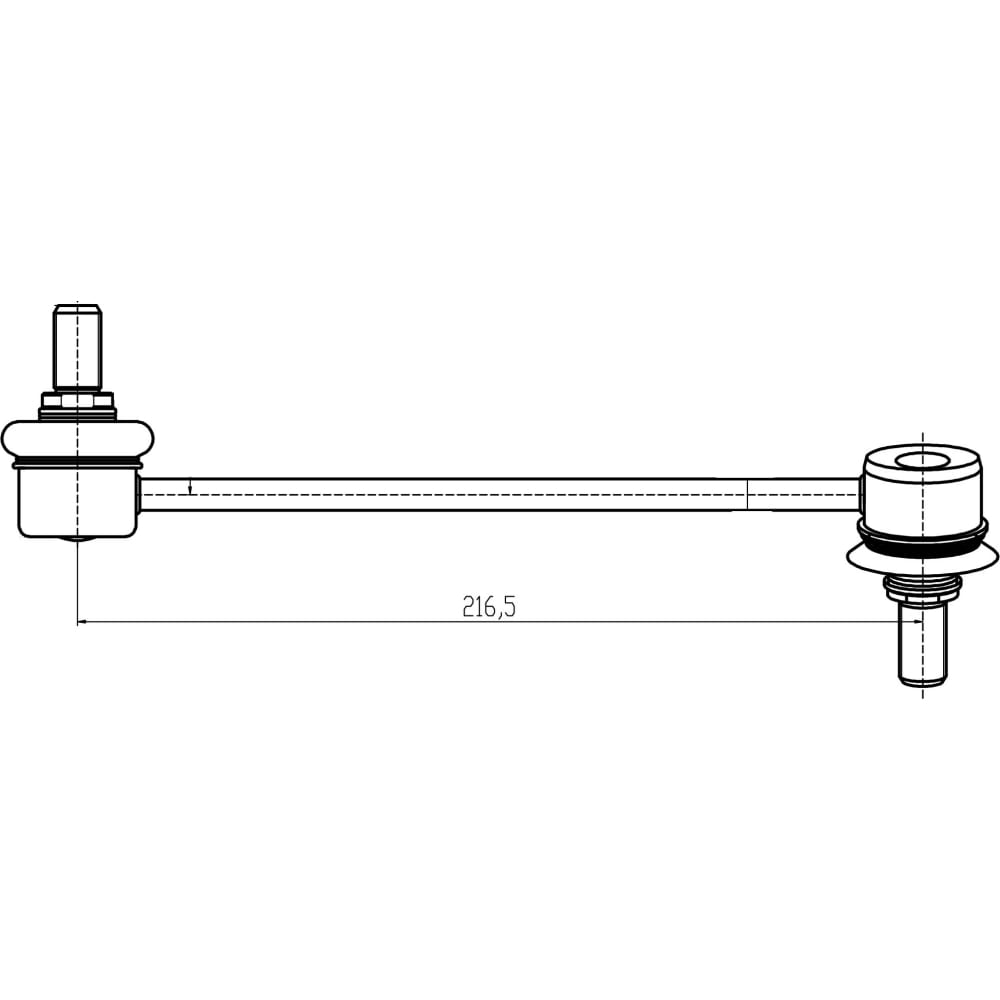 Правая стойка переднего стабилизатора для Kia Soul (09-) TRIALLI правая стойка переднего стабилизатора для chevrolet captiva 06 opel antara 06 trialli