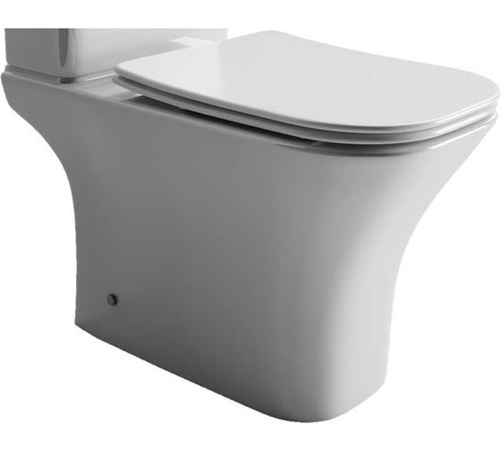 Изображение товара Напольная чаша унитаза Ceramicanova ALFA Rimless CN9002-B