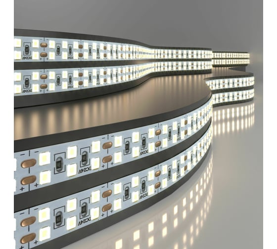 Изображение товара Светодиодная двухрядная лента Elektrostandard 240led 18w ip20 4200к дневной белый (2835 24v 240led 18w ip20) a061090