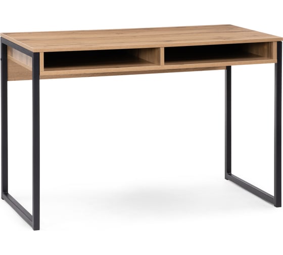 Изображение товара Письменный стол Woodville леон лофт дуб вотан/черный матовый 489683