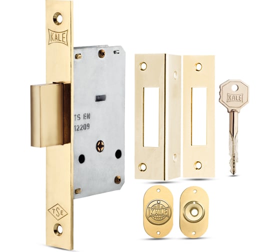Изображение товара Врезной замок под крестообразный ключ KALE KILIT 157F, BS35, 23BP, 5K, SP, Ros, STB 157F0000008