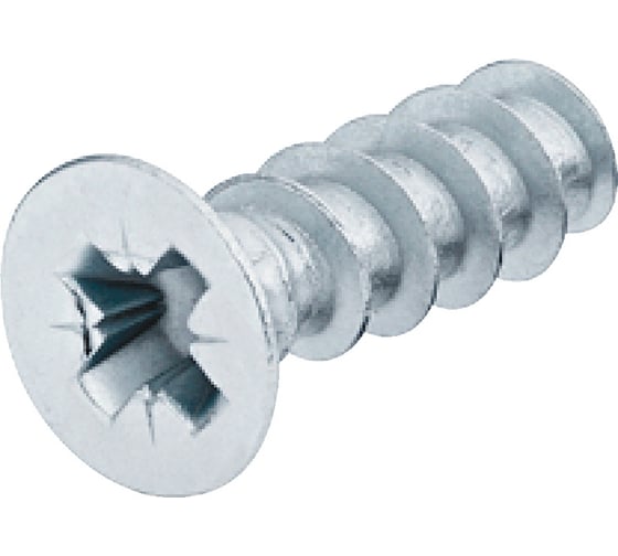 Изображение товара Винт Hafele VARIANTA потайной, оцинкованный, 3/13,5 мм 013.14.820