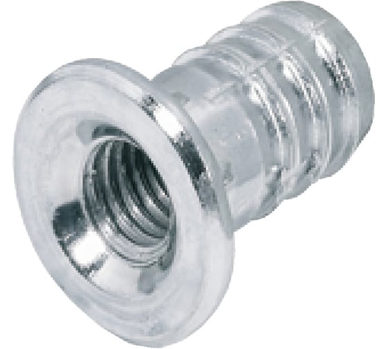 Изображение товара Запрессованная муфта Hafele оцинкованная M8/11x16 мм 031.01.980