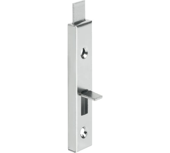 Изображение товара Мебельная защелка Hafele прямая, никелированная, 70 мм 251.10.703